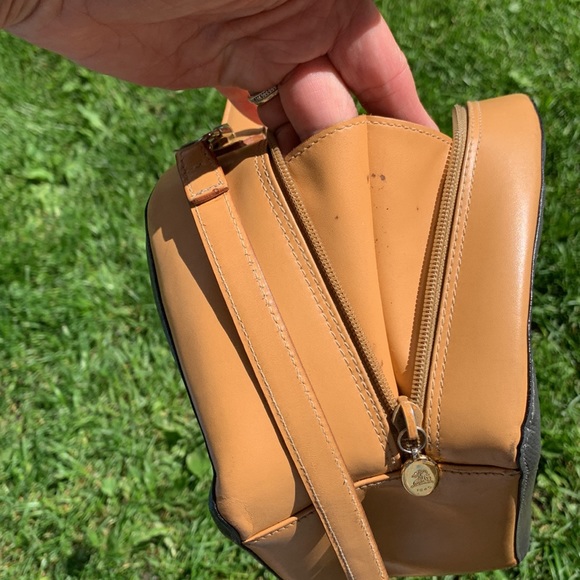 Mark Cross crossbody vintage tan gray - Picture 13 of 16